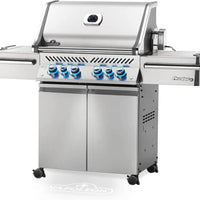 Napoleon - Prestige® PRO 500 Propane Gas Grill with Infrared Rear and Side Burners, Stainless Steel - PRO500RSIBPSS-3