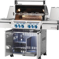 Napoleon - Prestige® PRO 500 Propane Gas Grill with Infrared Rear and Side Burners, Stainless Steel - PRO500RSIBPSS-3