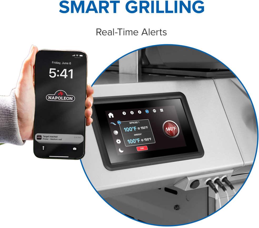 Napoleon - Prestige® PRO 500 Natural Gas Grill with Smart Technology - PRO500VXRSIBNSS