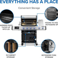 Napoleon - Prestige® PRO 500 Natural Gas Grill with Smart Technology - PRO500VXRSIBNSS