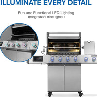 Napoleon - Prestige® PRO 500 Natural Gas Grill with Smart Technology - PRO500VXRSIBNSS
