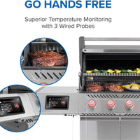 Napoleon - Prestige® PRO 500 Natural Gas Grill with Smart Technology - PRO500VXRSIBNSS