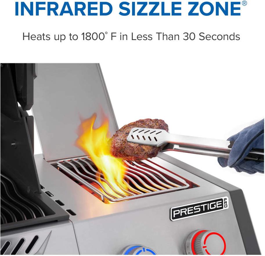 Napoleon - Prestige® PRO 500 Natural Gas Grill with Smart Technology - PRO500VXRSIBNSS