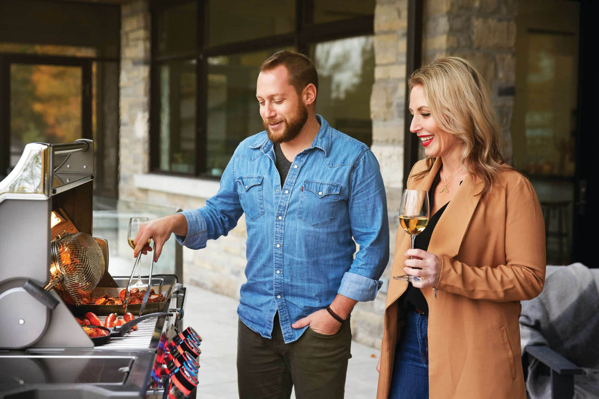 Napoleon - Prestige® PRO 500 Natural Gas Grill with Infrared Rear and Side Burners, Stainless Steel - PRO500RSIBNSS-3