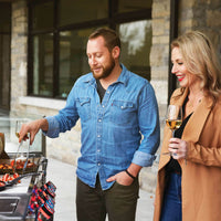 Napoleon - Prestige® PRO 500 Propane Gas Grill with Infrared Rear and Side Burners, Stainless Steel - PRO500RSIBPSS-3