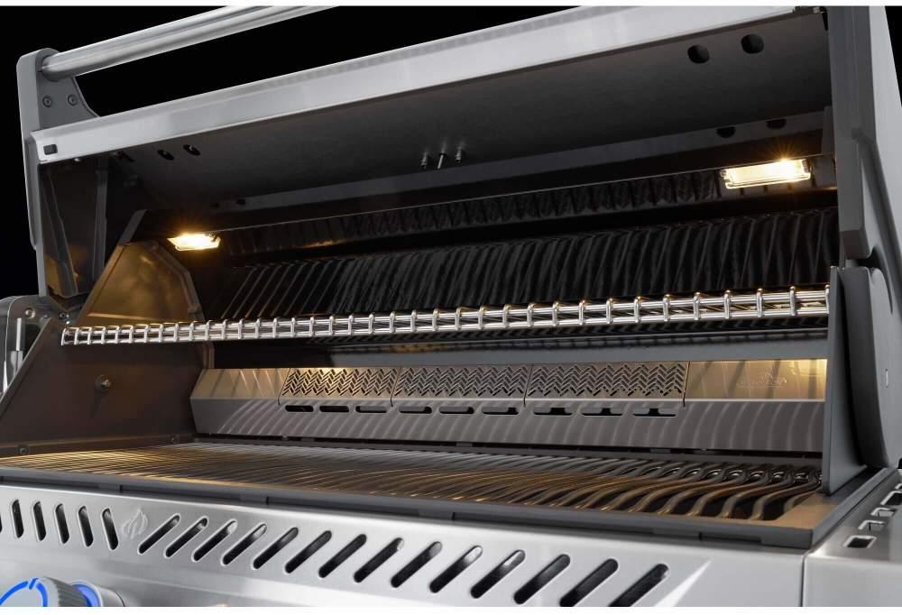 Napoleon - Prestige® PRO 665 Elite Propane Gas Grill with Smart Technology & Electric Smoker Box - PRO665VXRSIBPSS