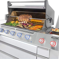 Napoleon - Prestige® PRO 665 Elite Propane Gas Grill with Smart Technology & Electric Smoker Box - PRO665VXRSIBPSS
