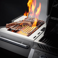 Napoleon - Prestige® PRO 665 Propane Gas Grill with Infrared Rear and Side Burners, Stainless Steel - PRO665RSIBPSS-3
