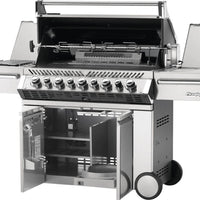 Napoleon - Prestige® PRO 665 Propane Gas Grill with Infrared Rear and Side Burners, Stainless Steel - PRO665RSIBPSS-3