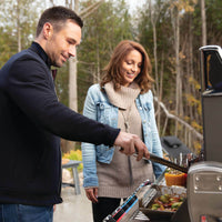 Napoleon - Prestige® PRO 665 Propane Gas Grill with Infrared Rear and Side Burners, Stainless Steel - PRO665RSIBPSS-3