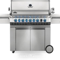 Napoleon - Prestige® PRO 665 Propane Gas Grill with Infrared Rear and Side Burners, Stainless Steel - PRO665RSIBPSS-3