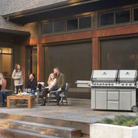 Napoleon - Prestige® PRO 825 Natural Gas Grill with Power Side Burner and Infrared Rear & Bottom Burners, Stainless Steel - PRO825RSBINSS-3