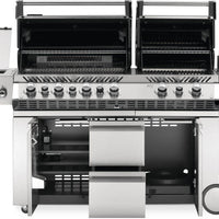 Napoleon - Prestige® PRO 825 Natural Gas Grill with Power Side Burner and Infrared Rear & Bottom Burners, Stainless Steel - PRO825RSBINSS-3