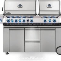 Napoleon - Prestige® PRO 825 Natural Gas Grill with Power Side Burner and Infrared Rear & Bottom Burners, Stainless Steel - PRO825RSBINSS-3