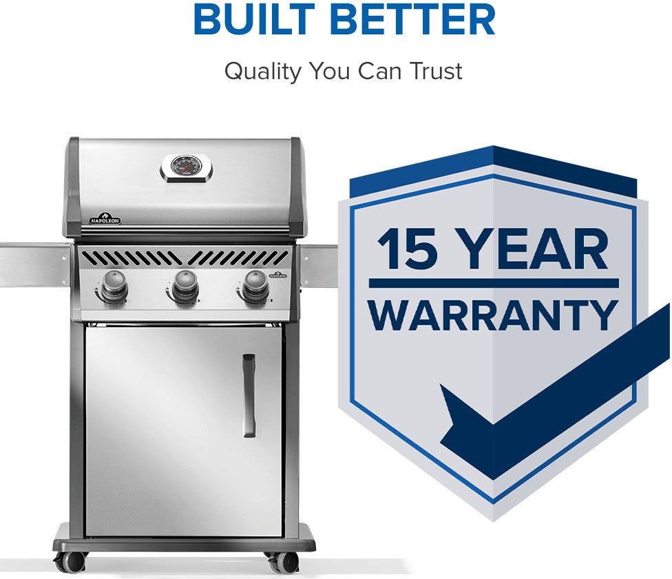 Napoleon - Rogue® 425 Propane Gas Grill, Stainless Steel - R425PSS-2