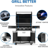 Napoleon - Rogue® 525 Natural Gas Grill, Black - R525NK-2