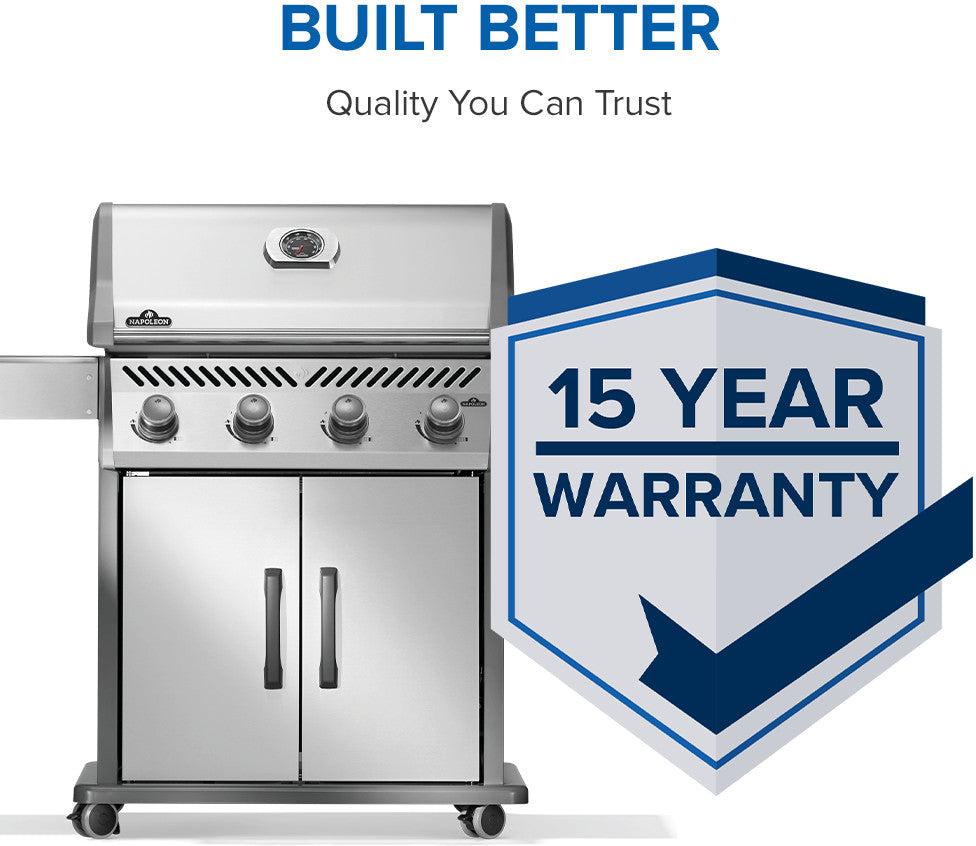 Napoleon - Rogue® 525 Natural Gas Grill, Stainless Steel - R525NSS-2