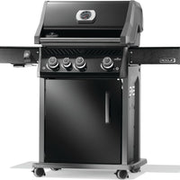 Napoleon - Rogue® PRO 425 Natural Gas Grill with Infrared Side Burner, Black - RP425SIBNK-2