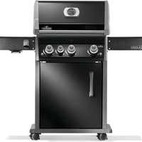 Napoleon - Rogue® PRO 425 Natural Gas Grill with Infrared Side Burner, Black - RP425SIBNK-2