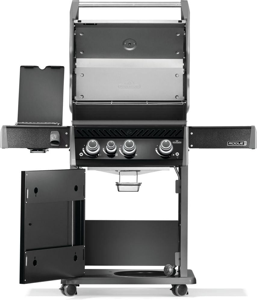 Napoleon - Rogue® PRO 425 Propane Gas Grill with Infrared Side Burner, Black - RP425SIBPK-2