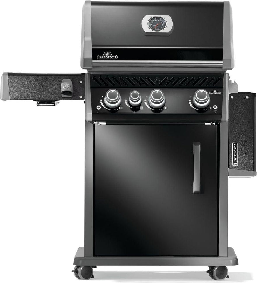 Napoleon - Rogue® PRO 425 Natural Gas Grill with Infrared Side Burner, Black - RP425SIBNK-2