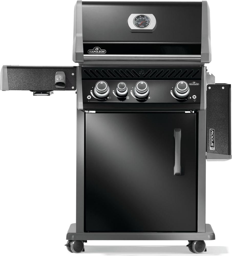 Napoleon - Rogue® PRO 425 Propane Gas Grill with Infrared Side Burner, Black - RP425SIBPK-2