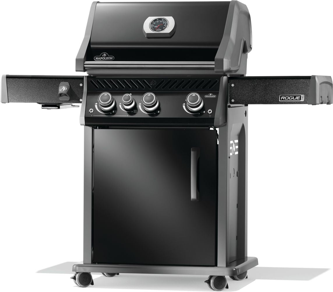 Napoleon - Rogue® PRO 425 Propane Gas Grill with Infrared Side Burner, Black - RP425SIBPK-2