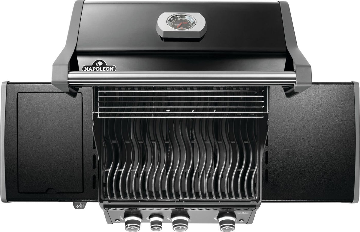 Napoleon - Rogue® PRO 425 Propane Gas Grill with Infrared Side Burner, Black - RP425SIBPK-2