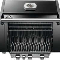 Napoleon - Rogue® PRO 425 Natural Gas Grill with Infrared Side Burner, Black - RP425SIBNK-2