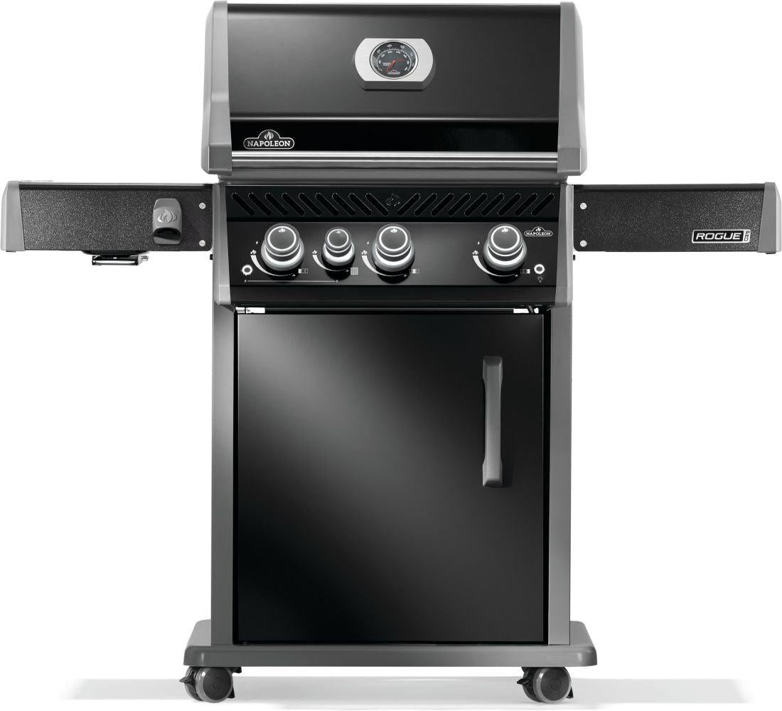 Napoleon - Rogue® PRO 425 Propane Gas Grill with Infrared Side Burner, Black - RP425SIBPK-2