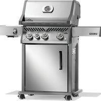Napoleon - Rogue® PRO 425 Natural Gas Grill with Infrared Side Burner, Stainless Steel - RP425SIBNSS-2