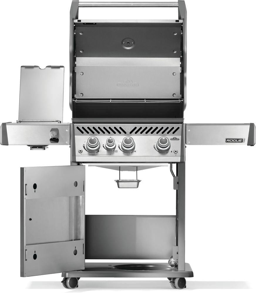 Napoleon - Rogue® PRO 425 Propane Gas Grill with Infrared Side Burner, Stainless Steel - RP425SIBPSS-2