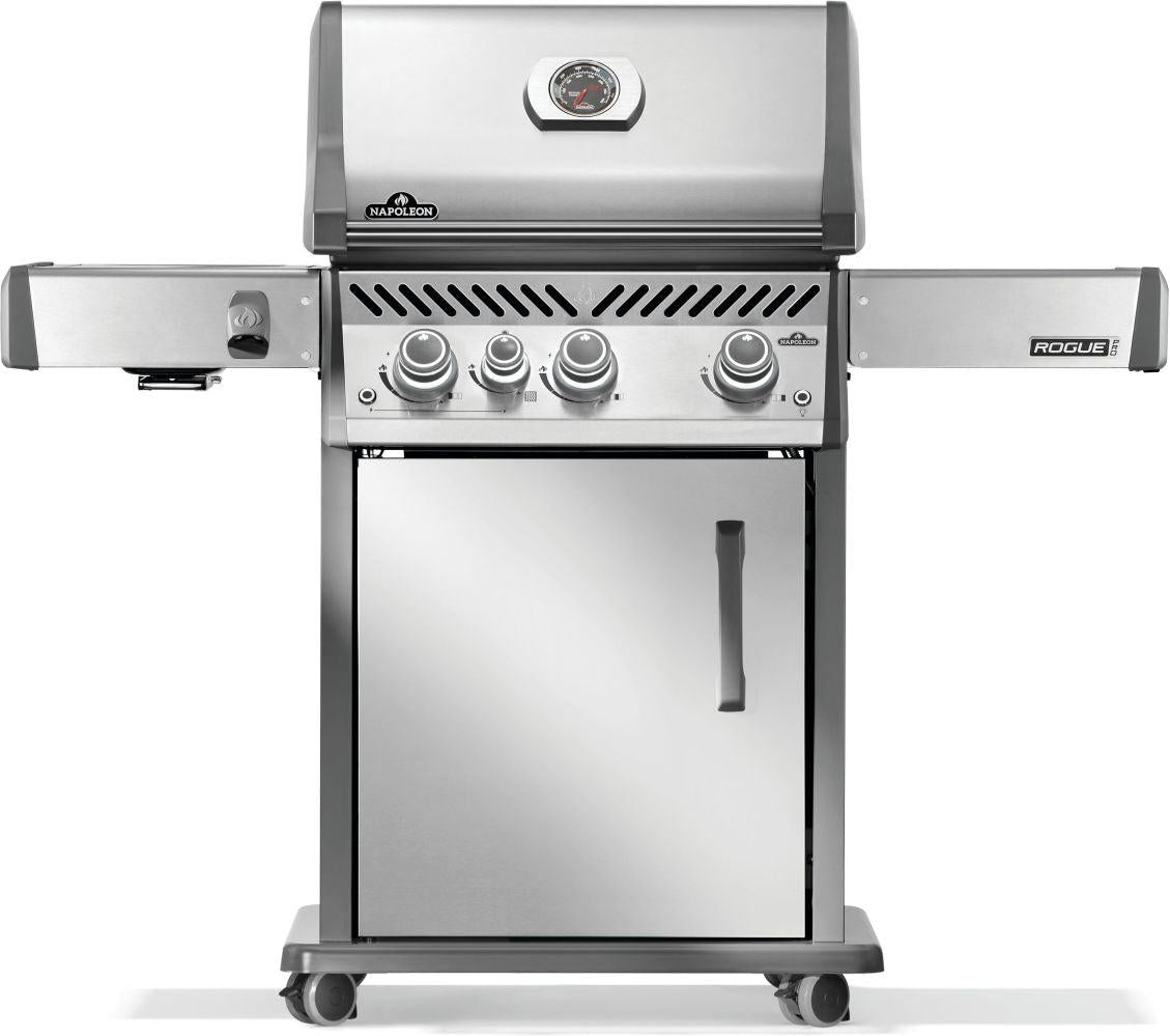 Napoleon - Rogue® PRO 425 Propane Gas Grill with Infrared Side Burner, Stainless Steel - RP425SIBPSS-2