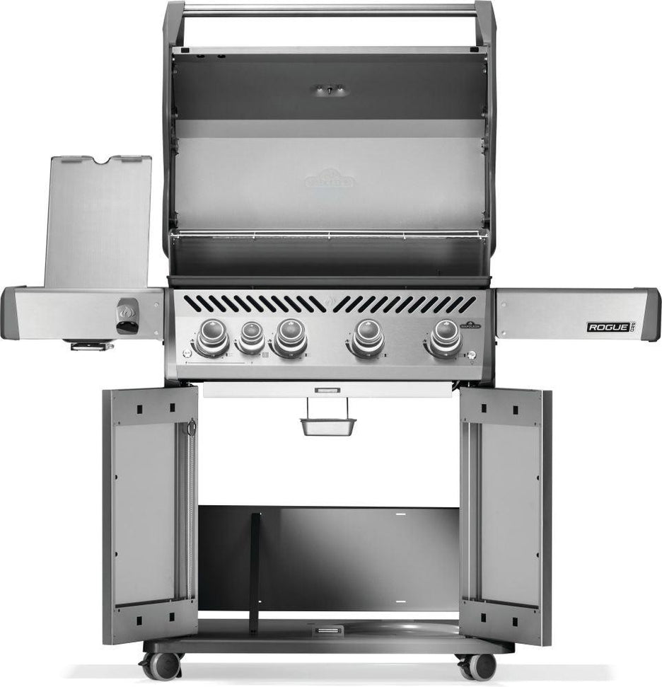 Napoleon - Rogue® PRO 525 Natural Gas Grill with Infrared Side Burner, Stainless Steel - RP525SIBNSS-2