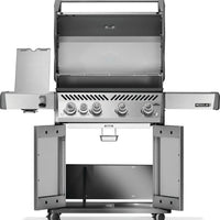 Napoleon - Rogue® PRO 525 Natural Gas Grill with Infrared Side Burner, Stainless Steel - RP525SIBNSS-2