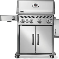 Napoleon - Rogue® PRO 525 Natural Gas Grill with Infrared Side Burner, Stainless Steel - RP525SIBNSS-2