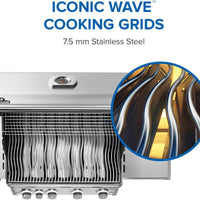 Napoleon - Rogue® PRO 525 Natural Gas Grill with Infrared Side Burner, Stainless Steel - RP525SIBNSS-2