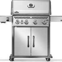 Napoleon - Rogue® PRO 525 Natural Gas Grill with Infrared Side Burner, Stainless Steel - RP525SIBNSS-2
