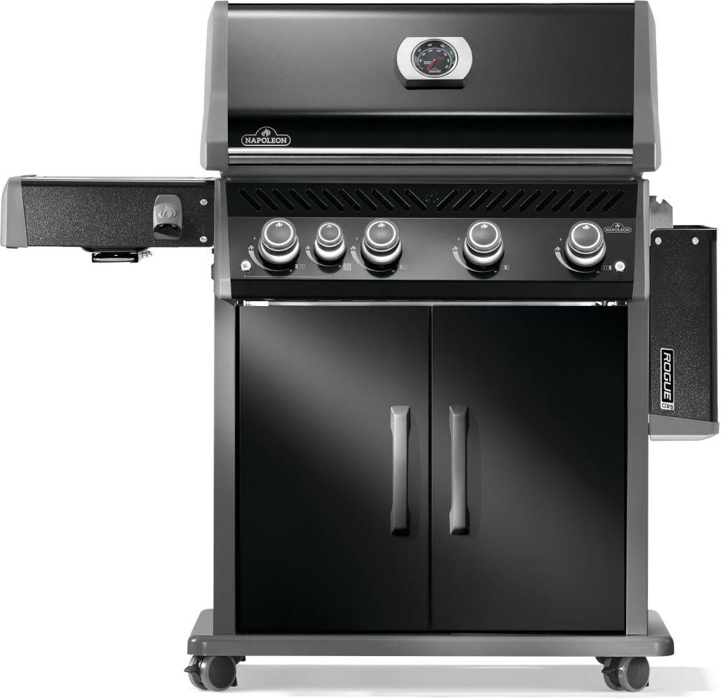 Napoleon - Rogue® PRO 525 Propane Gas Grill with Infrared Side Burner, Black - RP525SIBPK-2