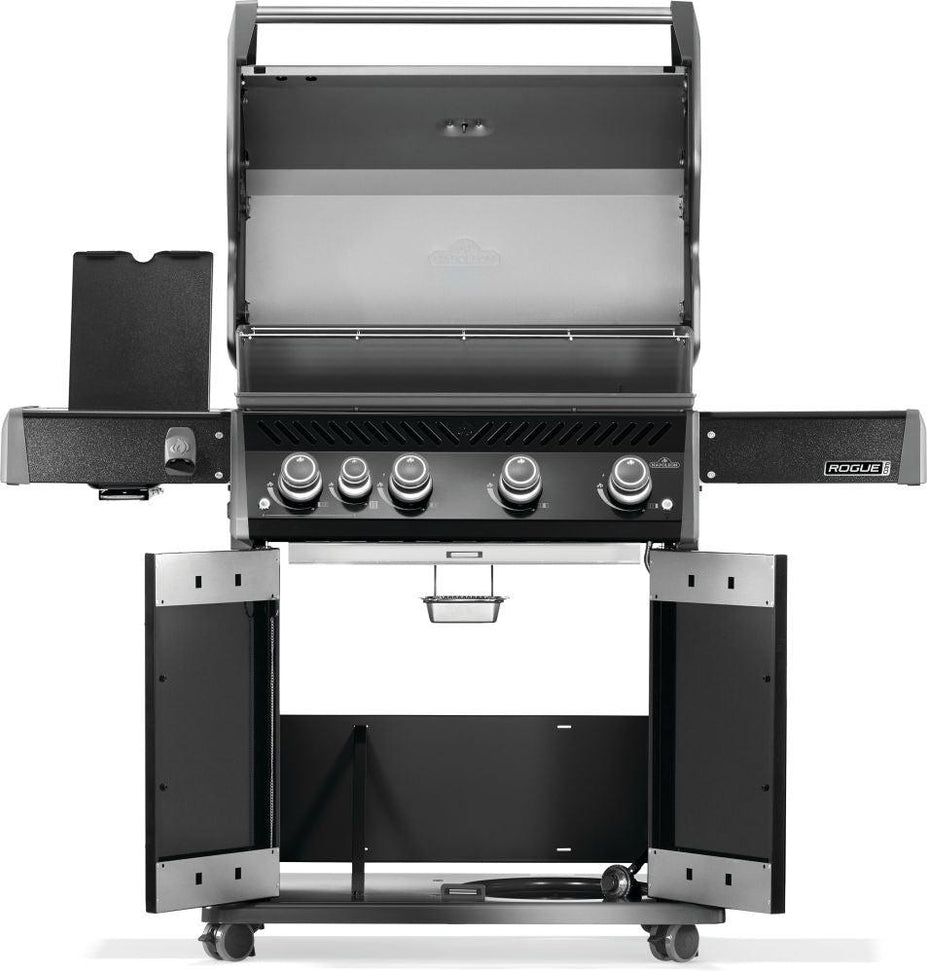 Napoleon - Rogue® PRO 525 Propane Gas Grill with Infrared Side Burner, Black - RP525SIBPK-2