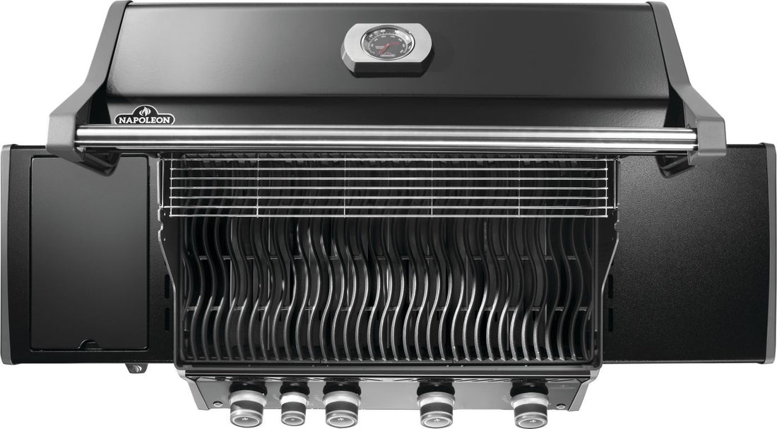Napoleon - Rogue® PRO 525 Propane Gas Grill with Infrared Side Burner, Black - RP525SIBPK-2