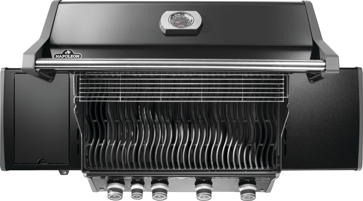 Napoleon - Rogue® PRO 525 Propane Gas Grill with Infrared Side Burner, Black - RP525SIBPK-2