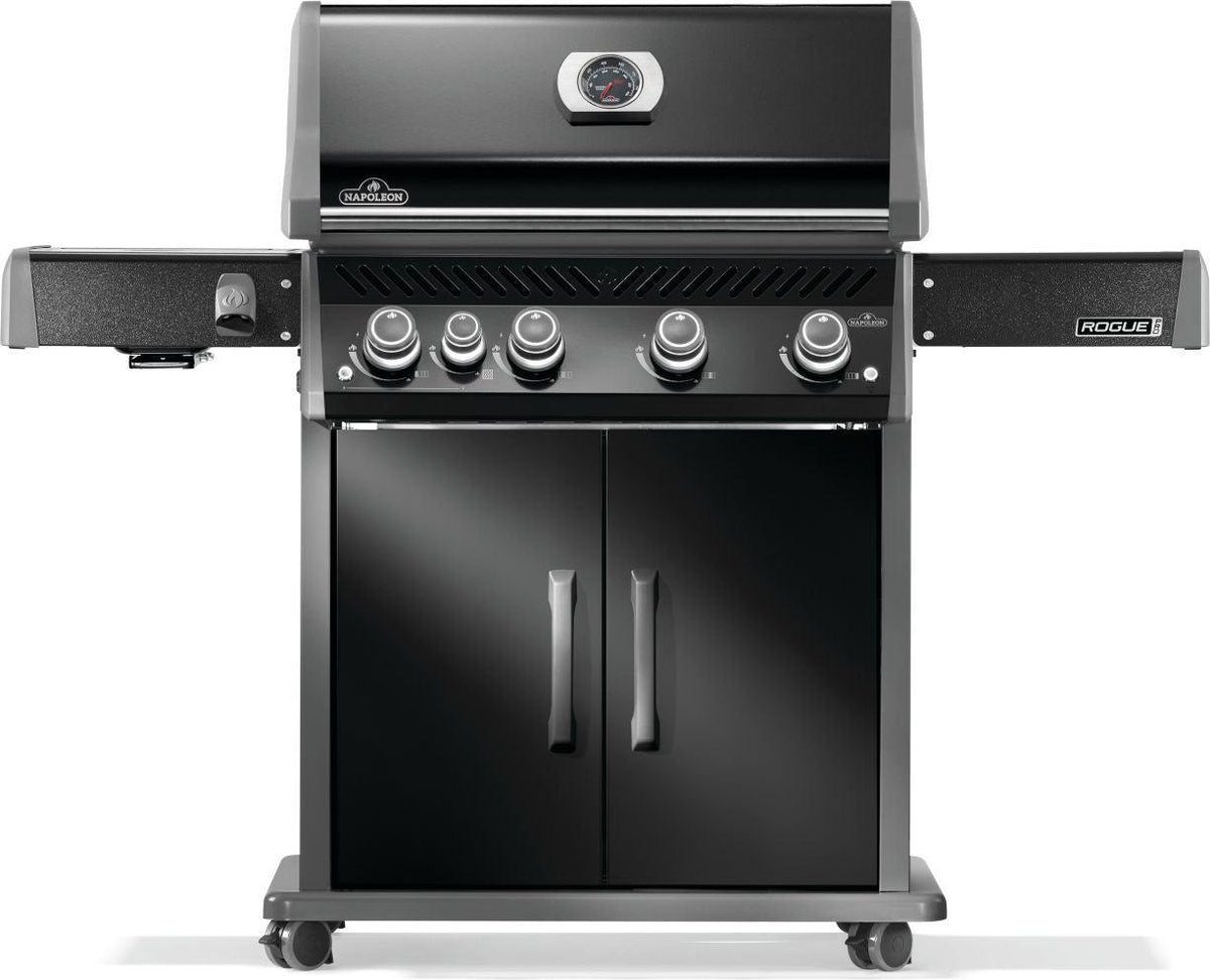 Napoleon - Rogue® PRO 525 Propane Gas Grill with Infrared Side Burner, Black - RP525SIBPK-2