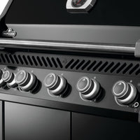 Napoleon - Rogue® PRO 625 Propane Gas Grill with Infrared Side Burner, Black - RP625SIBPK-2