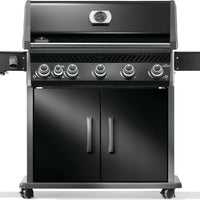 Napoleon - Rogue® PRO 625 Propane Gas Grill with Infrared Side Burner, Black - RP625SIBPK-2