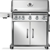 Napoleon - Rogue® PRO 625 Natural Gas Grill with Infrared Side Burner, Stainless Steel - RP625SIBNSS-2