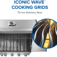 Napoleon - Rogue® PRO 625 Natural Gas Grill with Infrared Side Burner, Stainless Steel - RP625SIBNSS-2
