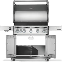 Napoleon - Rogue® PRO 625 Natural Gas Grill with Infrared Side Burner, Stainless Steel - RP625SIBNSS-2