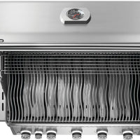 Napoleon - Rogue® PRO 625 Natural Gas Grill with Infrared Side Burner, Stainless Steel - RP625SIBNSS-2