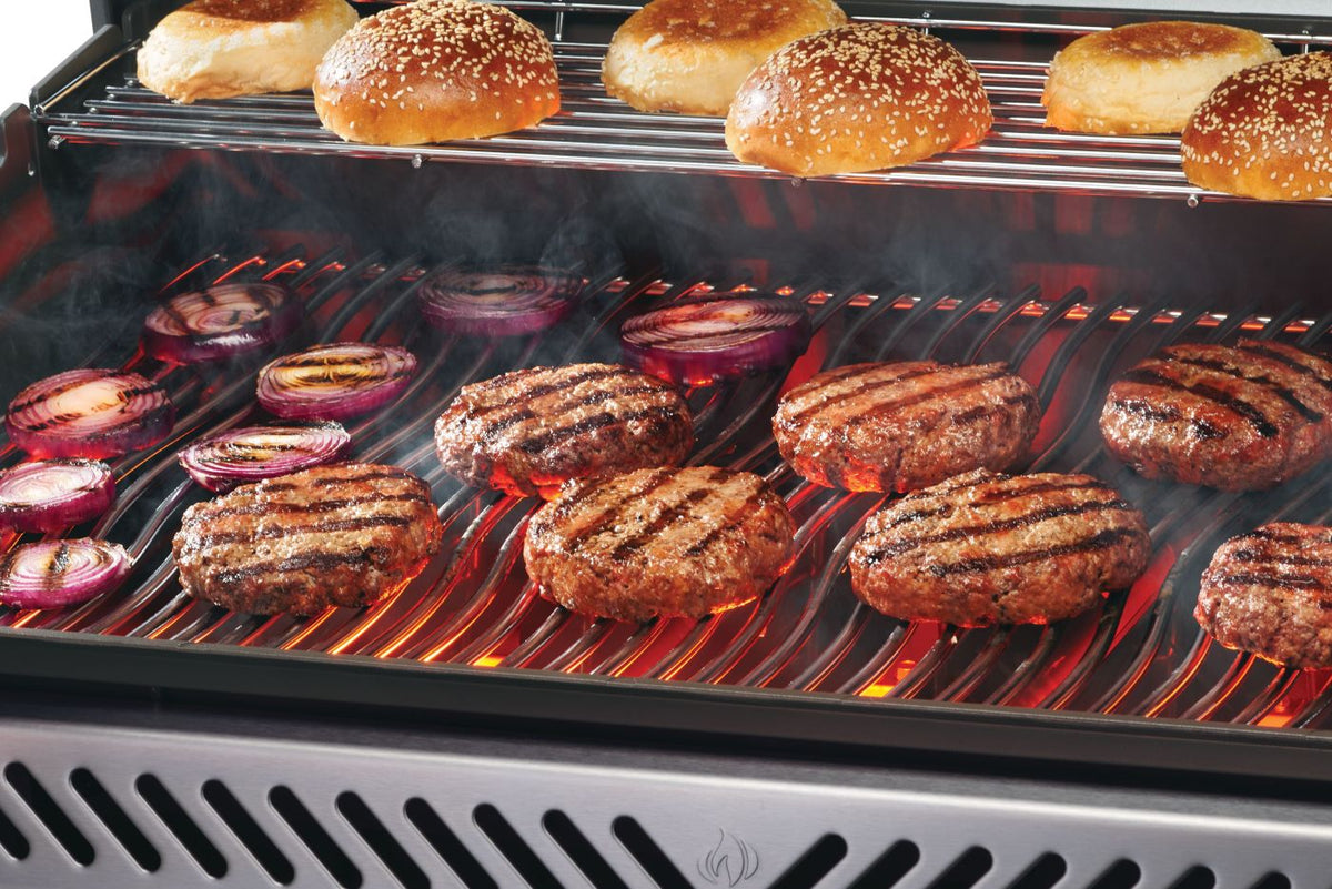 Napoleon - Rogue® PRO 625 Natural Gas Grill with Infrared Side Burner, Stainless Steel - RP625SIBNSS-2